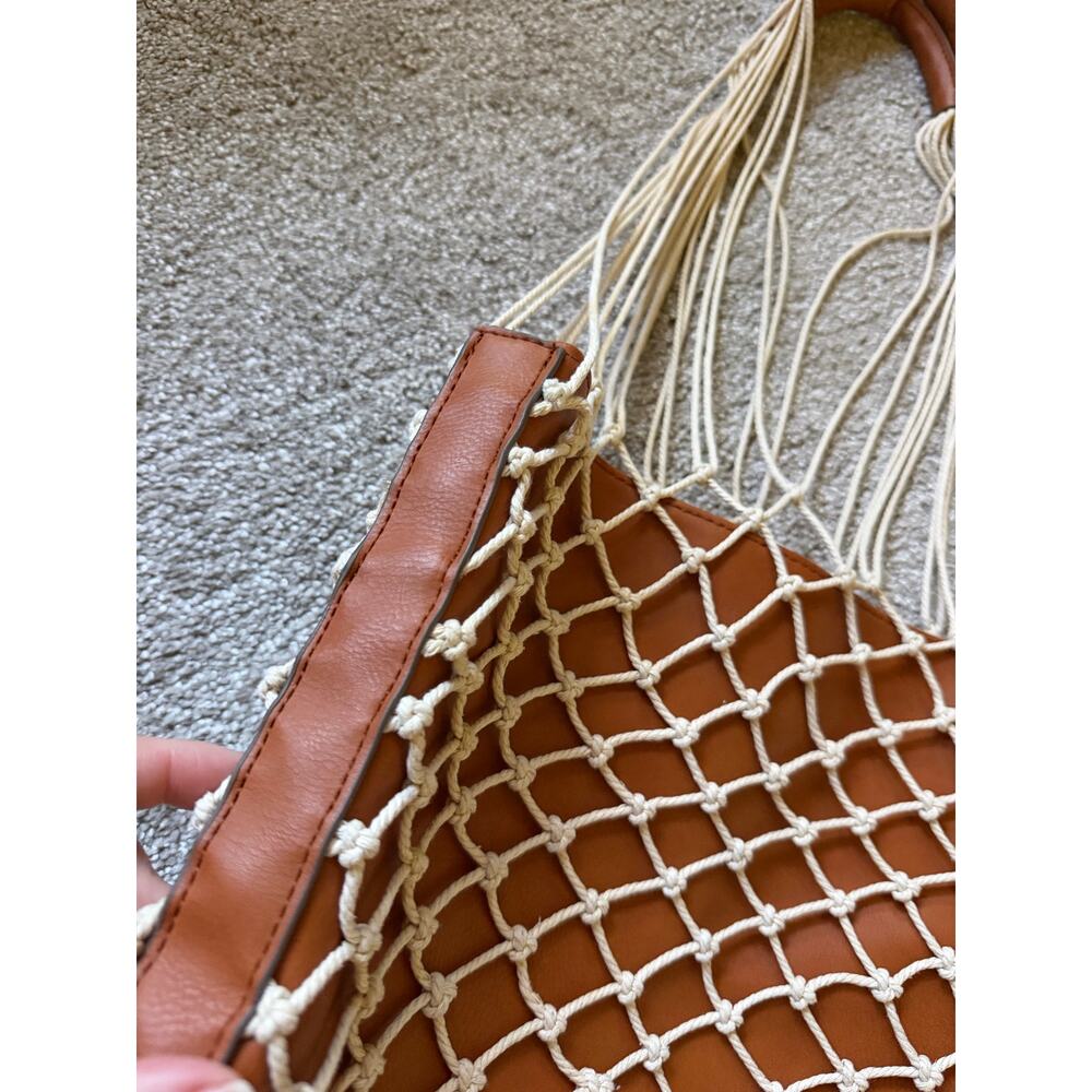 Universal Thread Knotted Rope Tote Bag - Picture 4 of 9